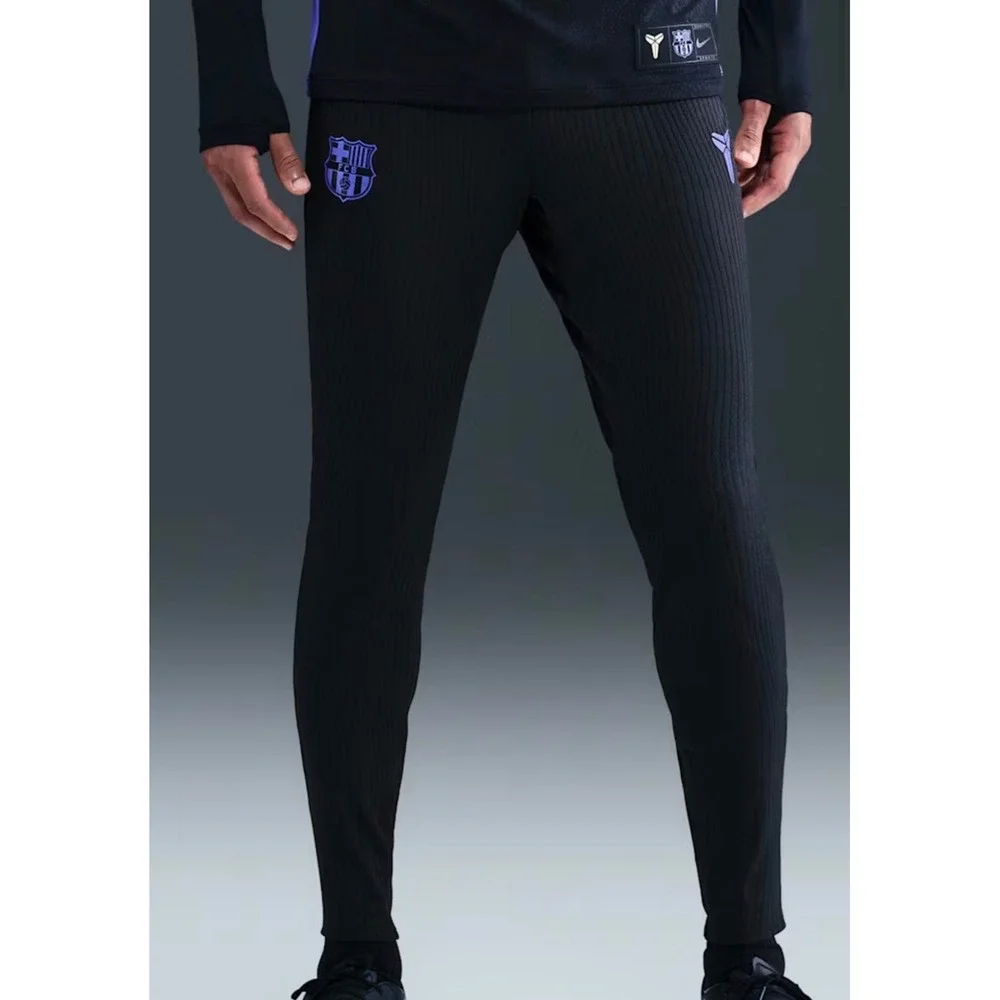 Nike FC Barcelona Kobe Pants Mens XL Black Slim Fit IO4254-010 Strike Elite NWT